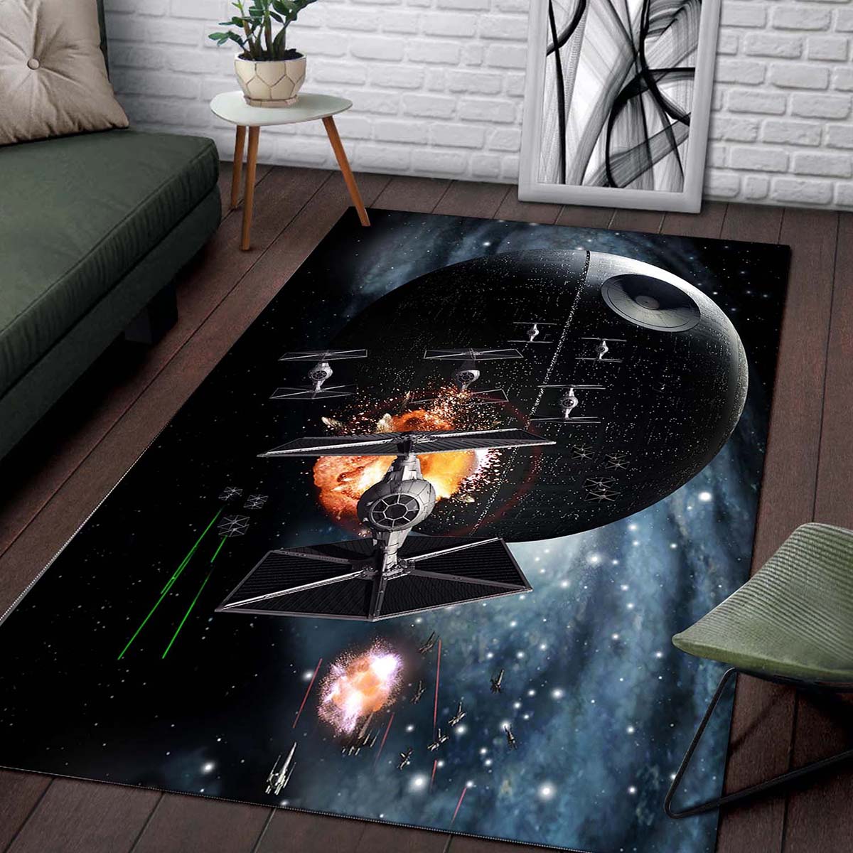 Todesstern Star Wars Teppich 2
