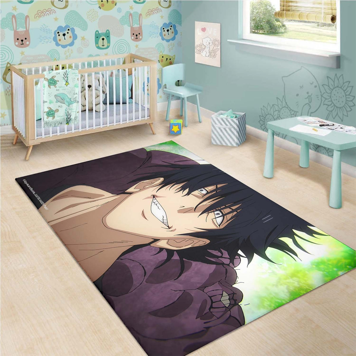Toji Fushiguro 1 Teppich