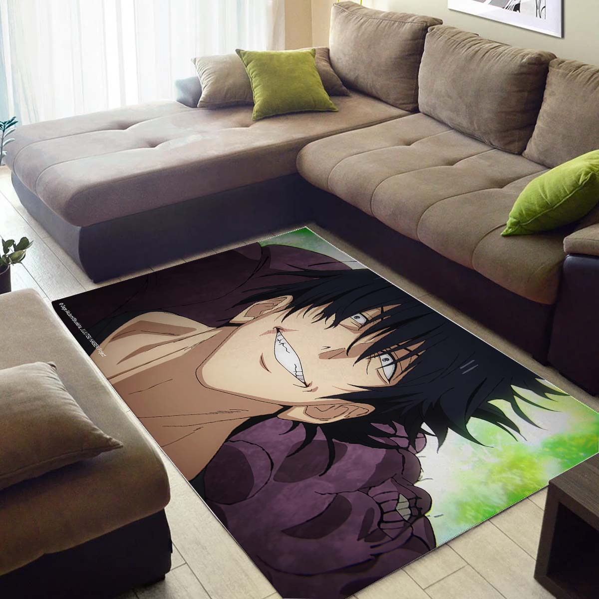 Toji Fushiguro 1 Teppich 3