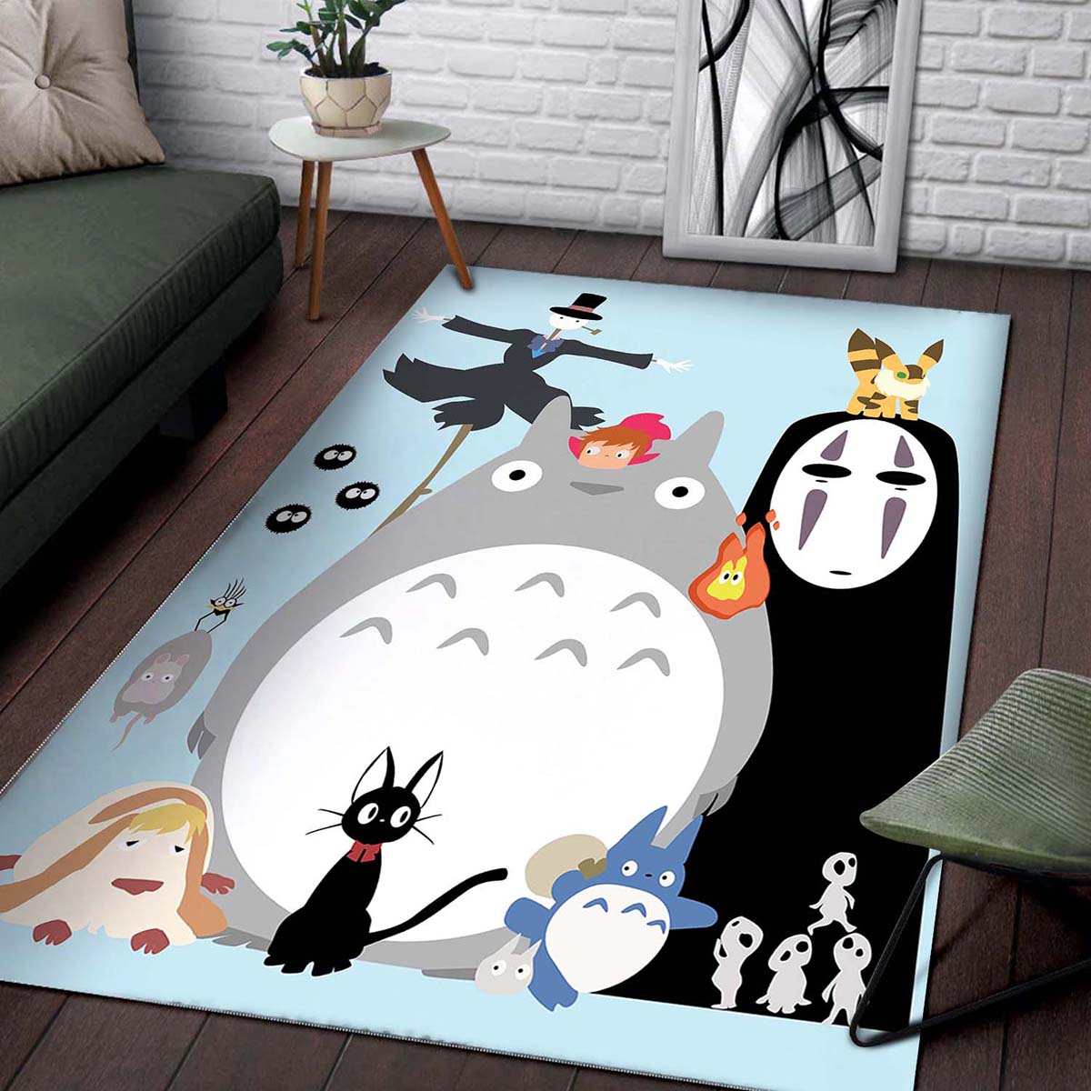 Totoro Anime Movies Bedroom Teppich 2