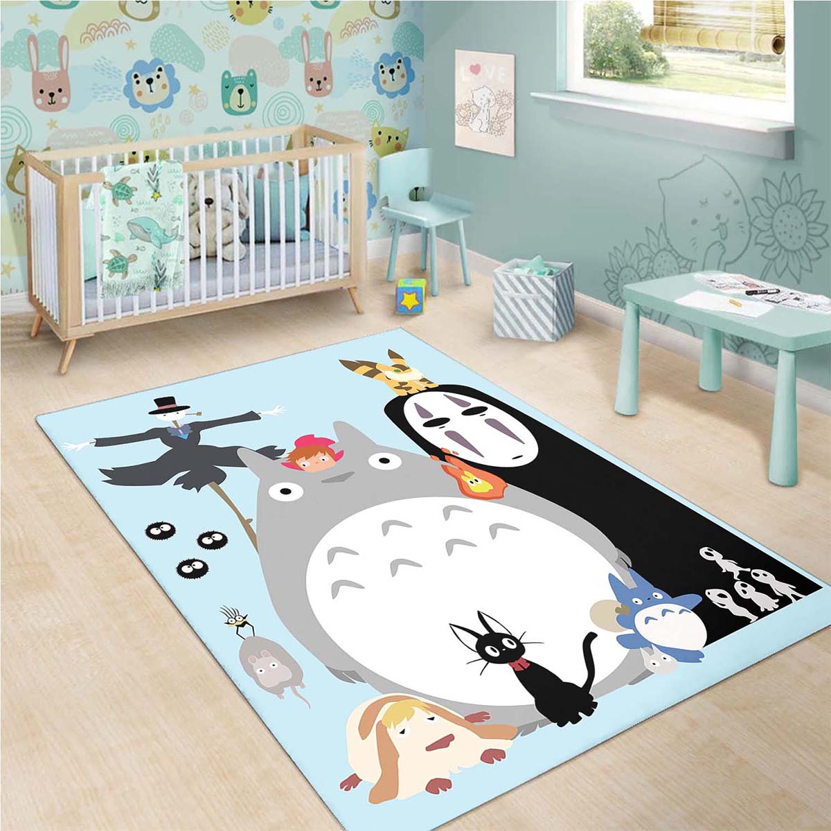Totoro Anime Movies Bedroom Teppich 3