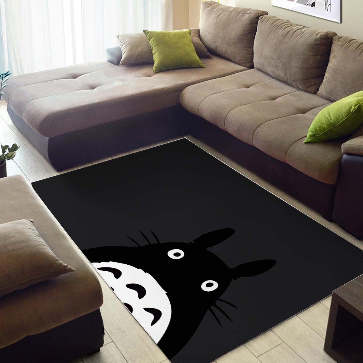 Totoro Minimalist Teppich 3