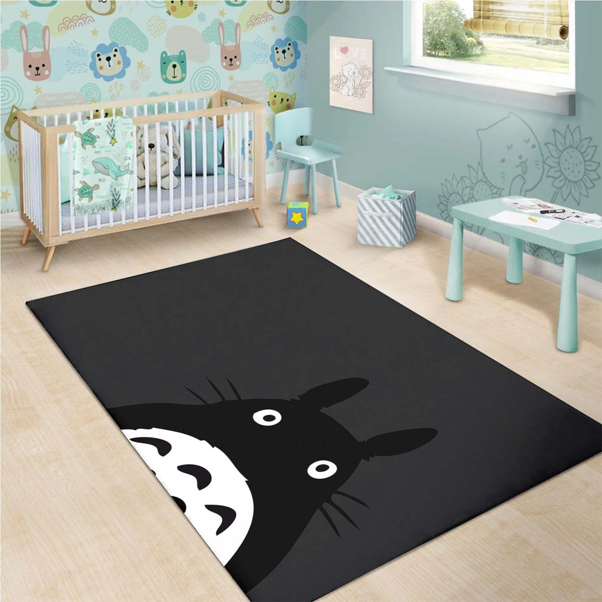 Totoro Minimalist Teppich