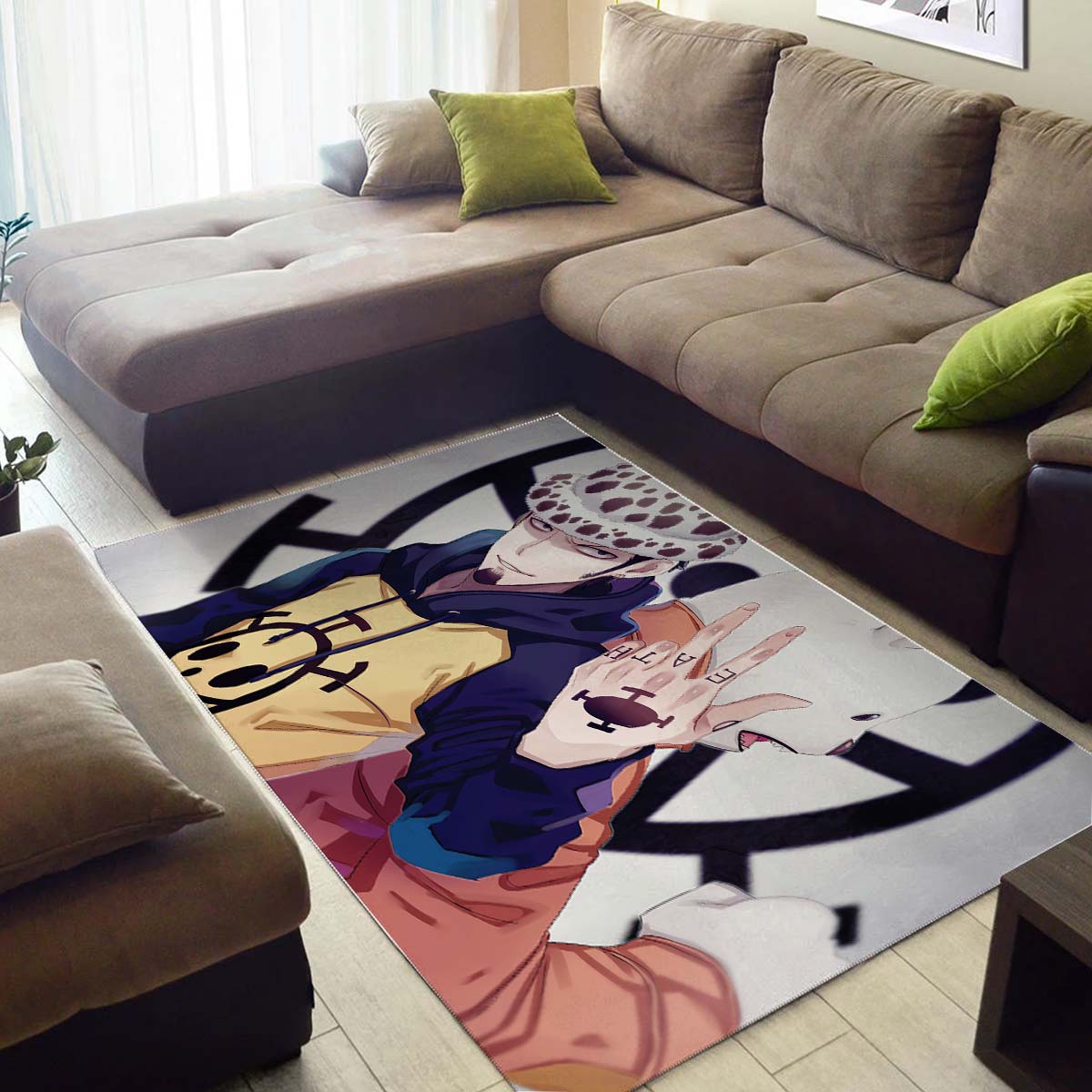 Trafalgar Law One Piece Teppich 3