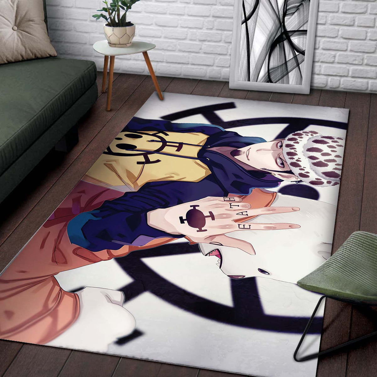 Trafalgar Law One Piece Teppich 2