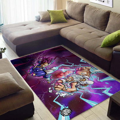Vegeta Luffy Gear 5 Teppich 3