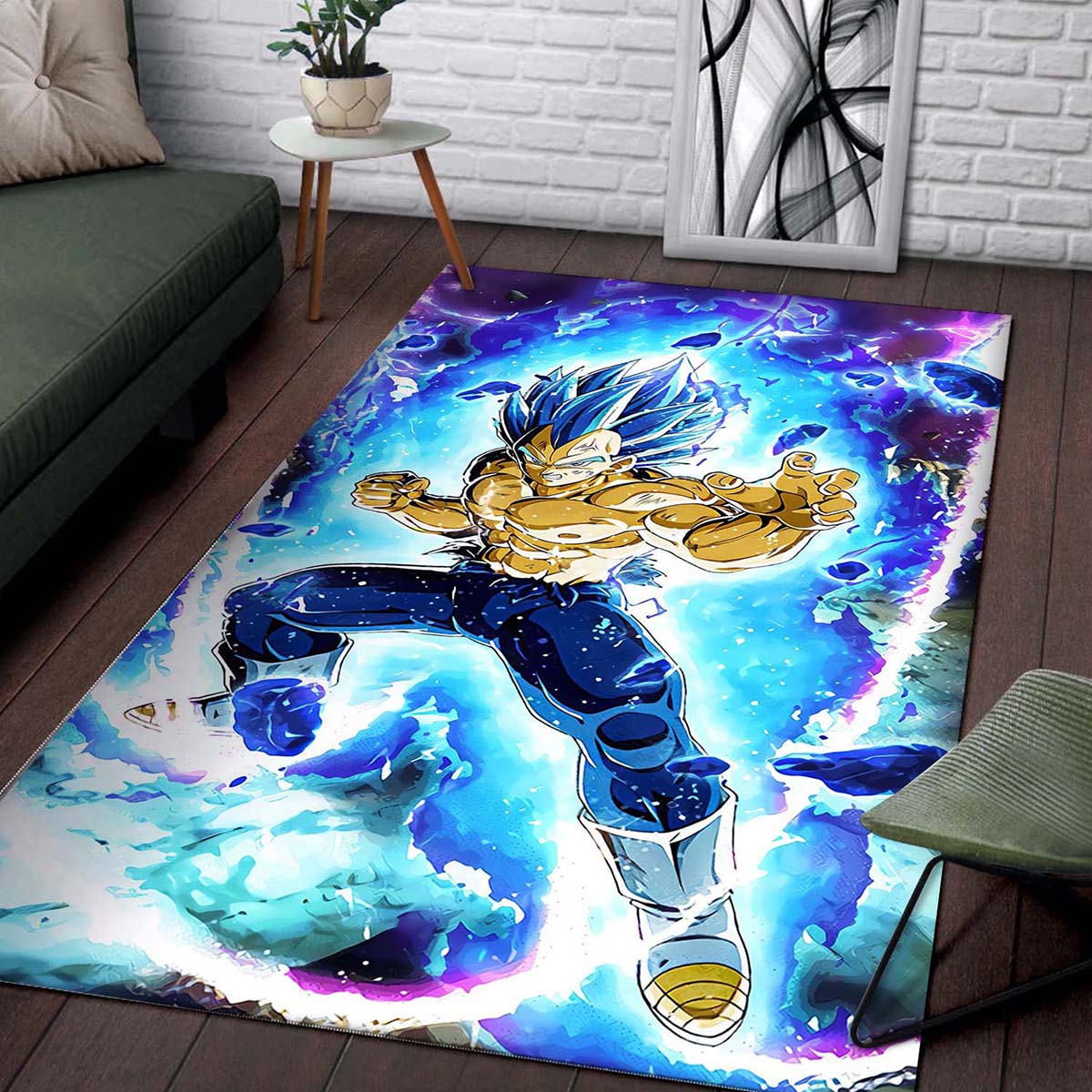 Vegeta Super Saiyans Dragon Ball Z Teppich 2