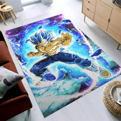 Vegeta Super Saiyans Dragon Ball Z Teppich