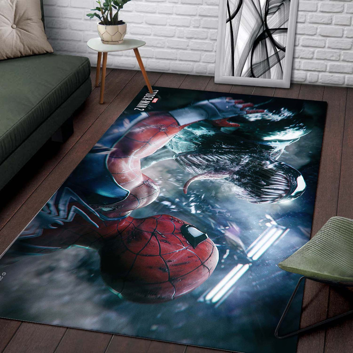 Venom Vs Spiderman Teppich 2