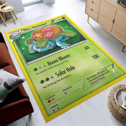 Venusaur Solar Beam Pokemon Teppich 3