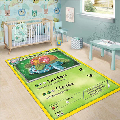 Venusaur Solar Beam Pokemon Teppich