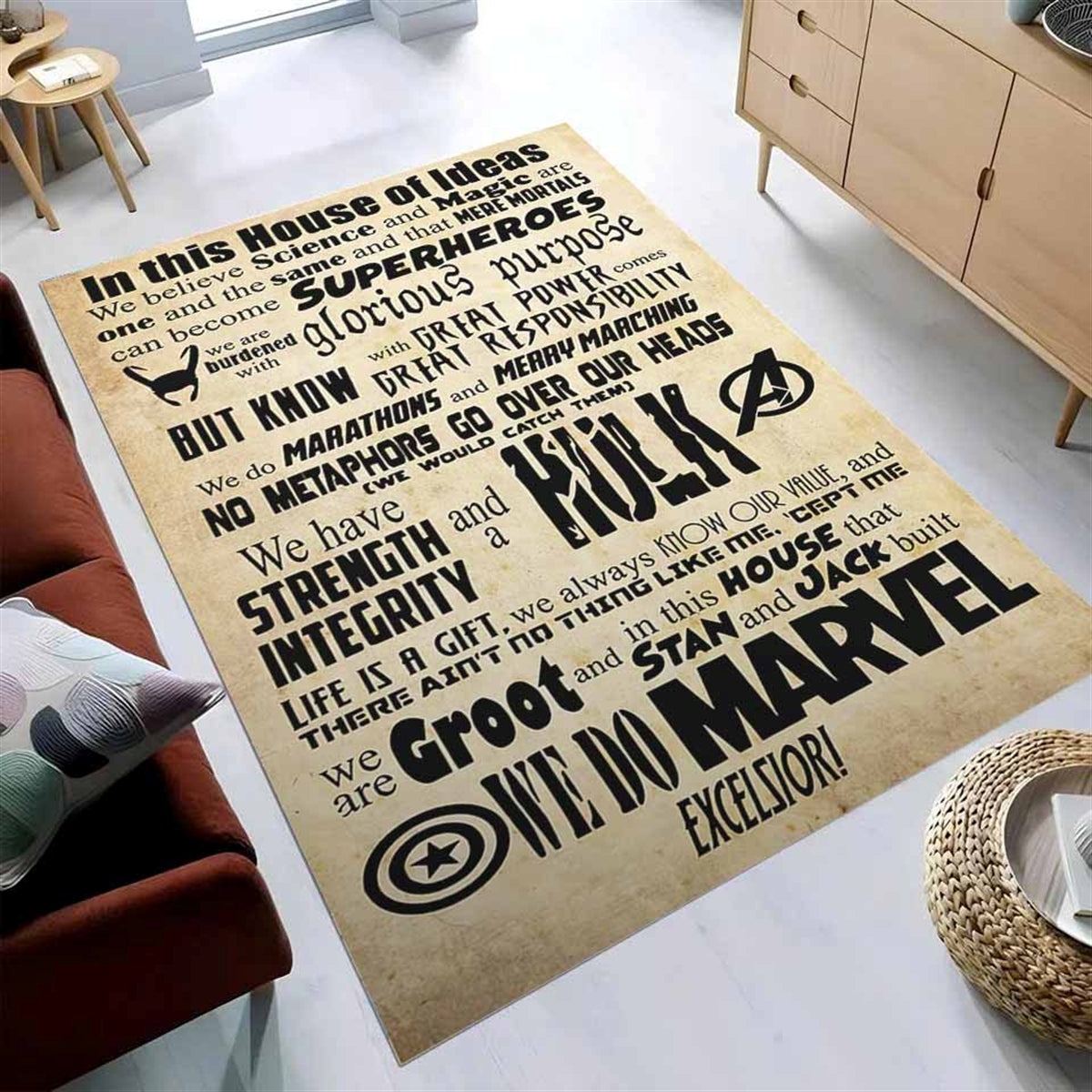 We Do Marvel Teppich