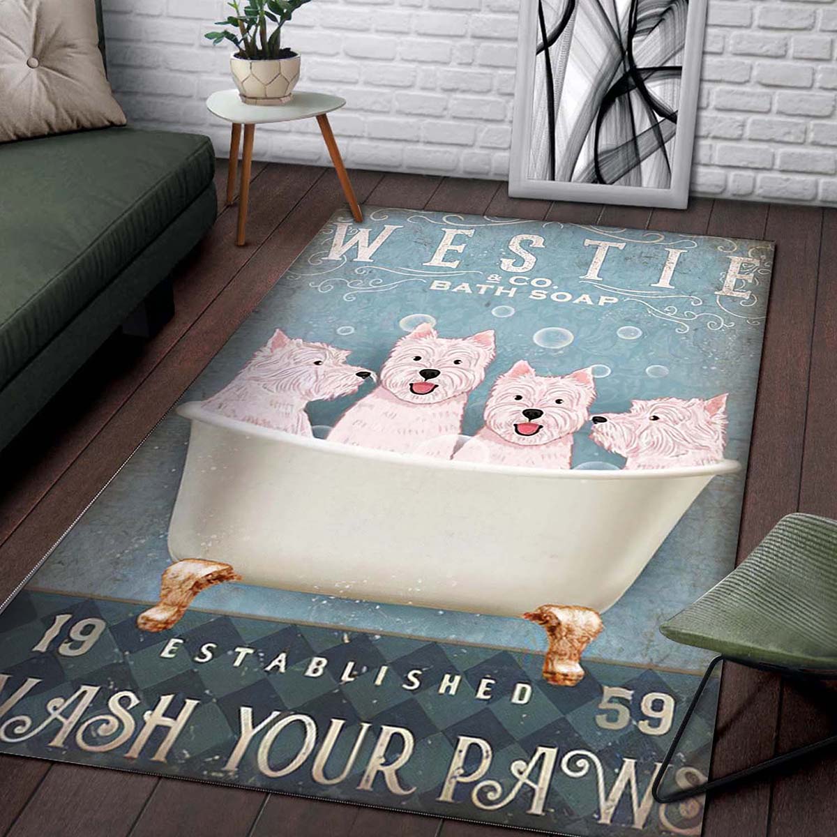 Westie Teppich 2