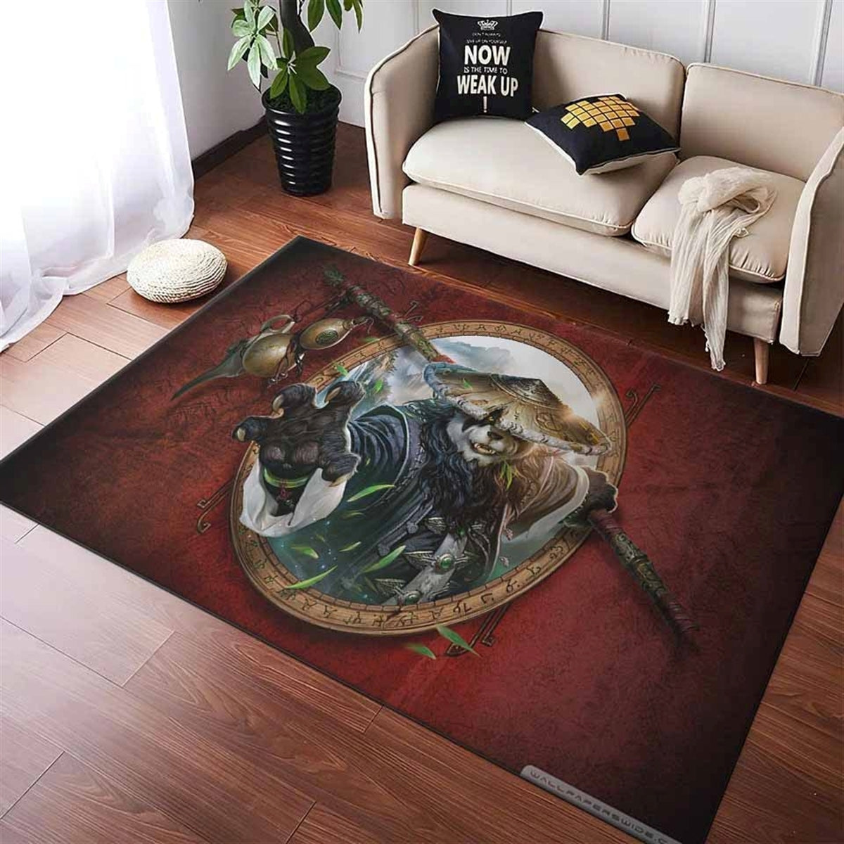World Of War Craft Mist Of Pandaria 4k Teppich