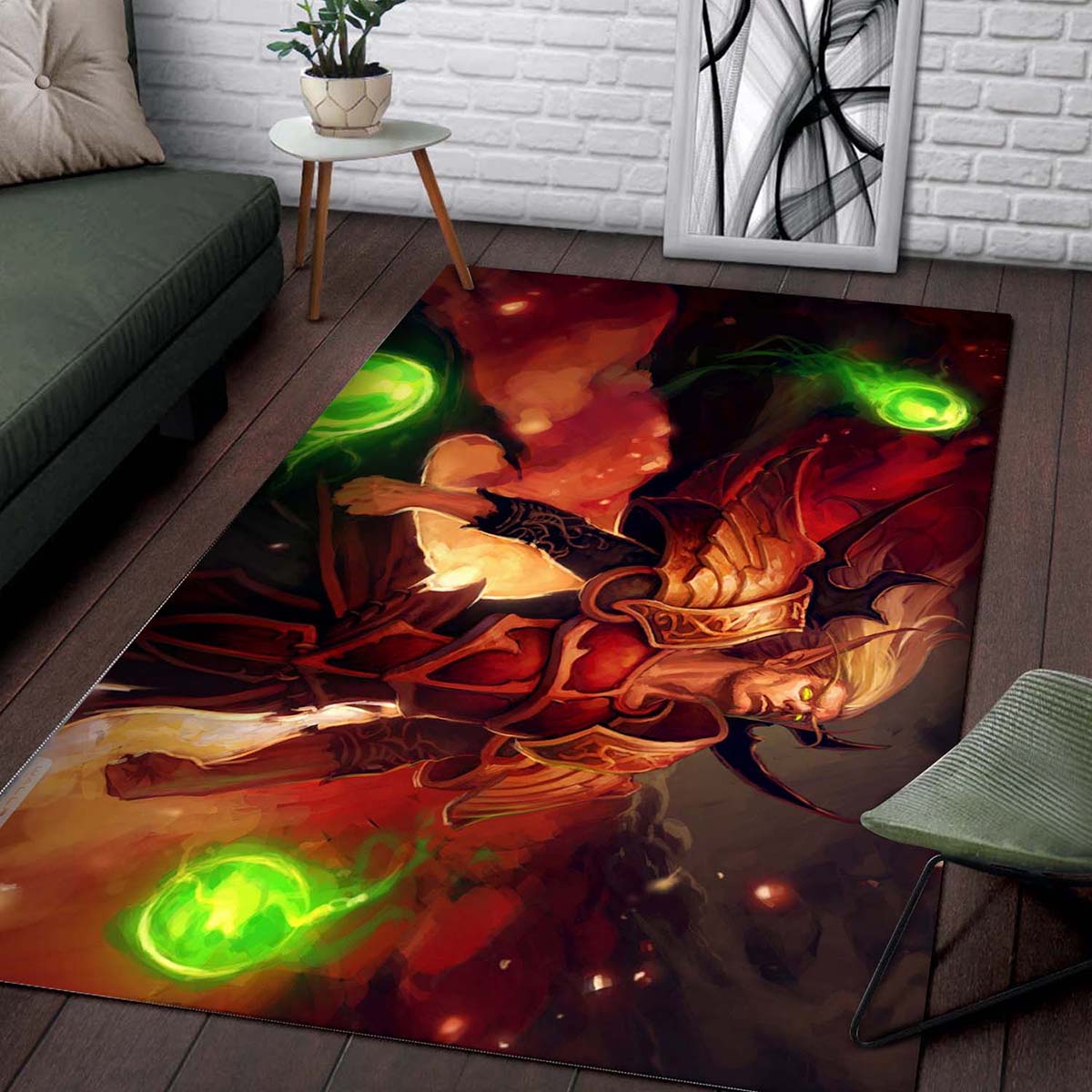 World Of Warcraft Blood Elf 4k Teppich 2