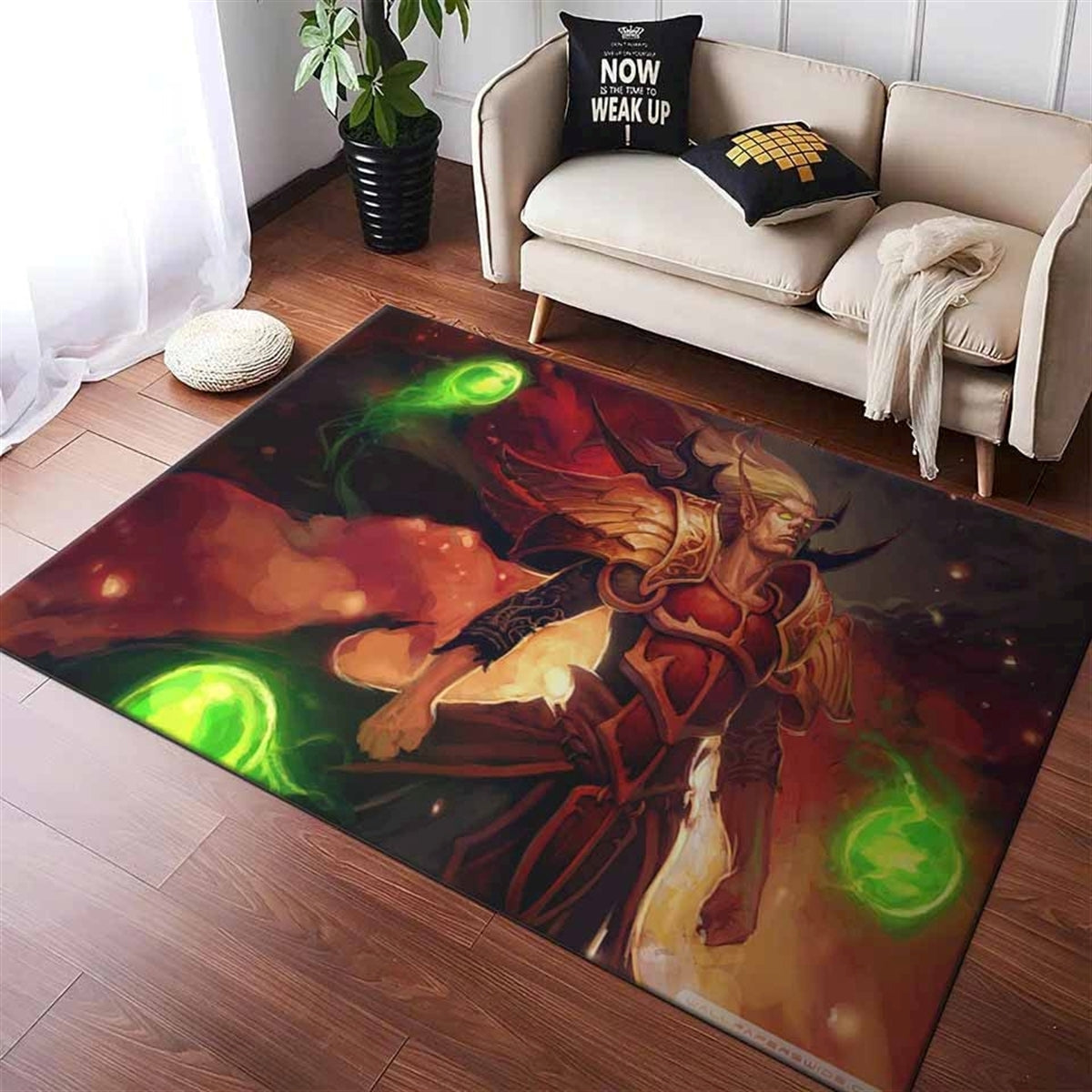 World Of Warcraft Blood Elf 4k Teppich