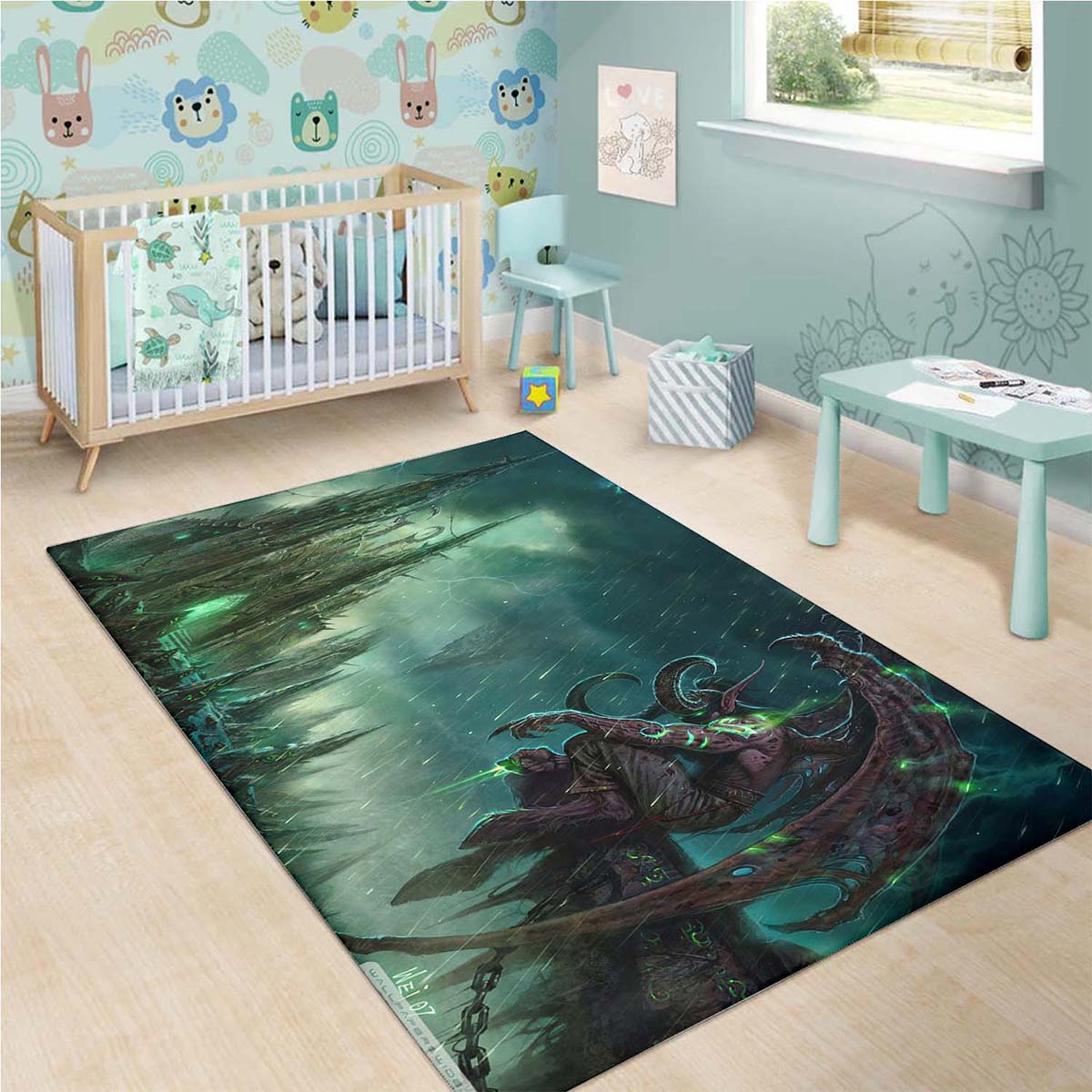 World Of Warcraft Trading Card Game 4k Teppich 3