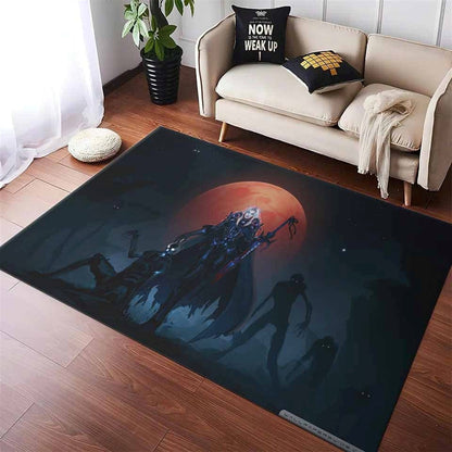 Wow Death Knight Blood Elves 4k Teppich