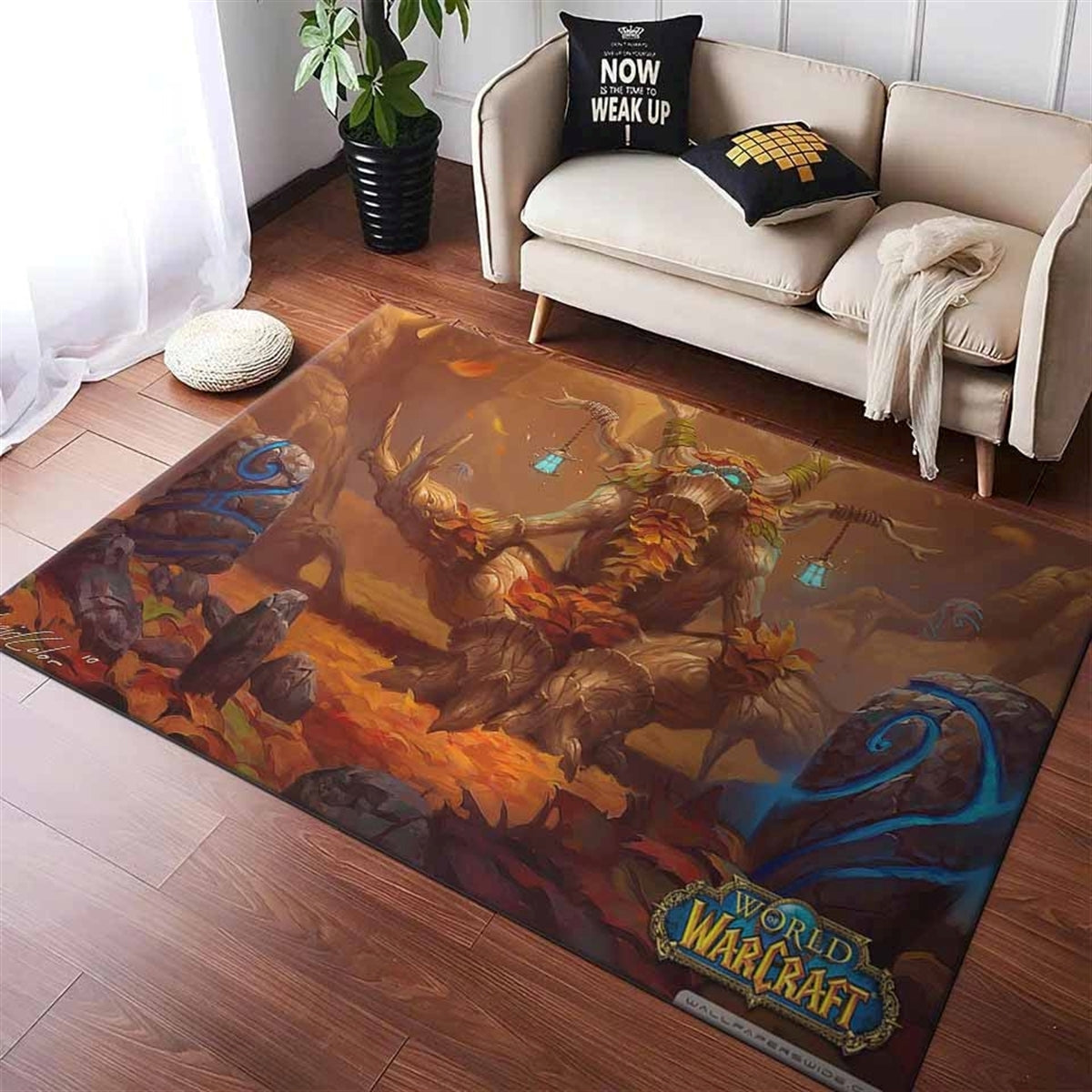 Wow Druid 4k Teppich