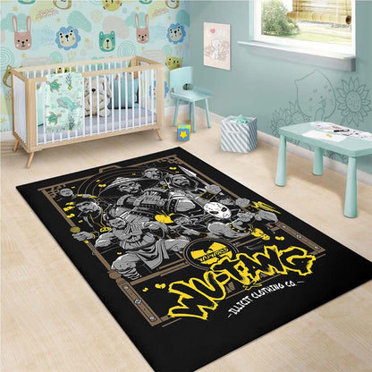 Wu Tang Clan Band Hip Hop Gift Fan Teppich 3