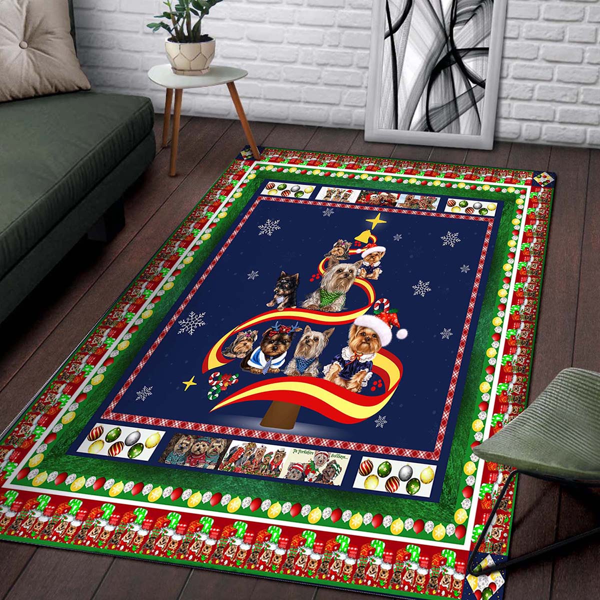 Yorkshire Dog Teppich 2