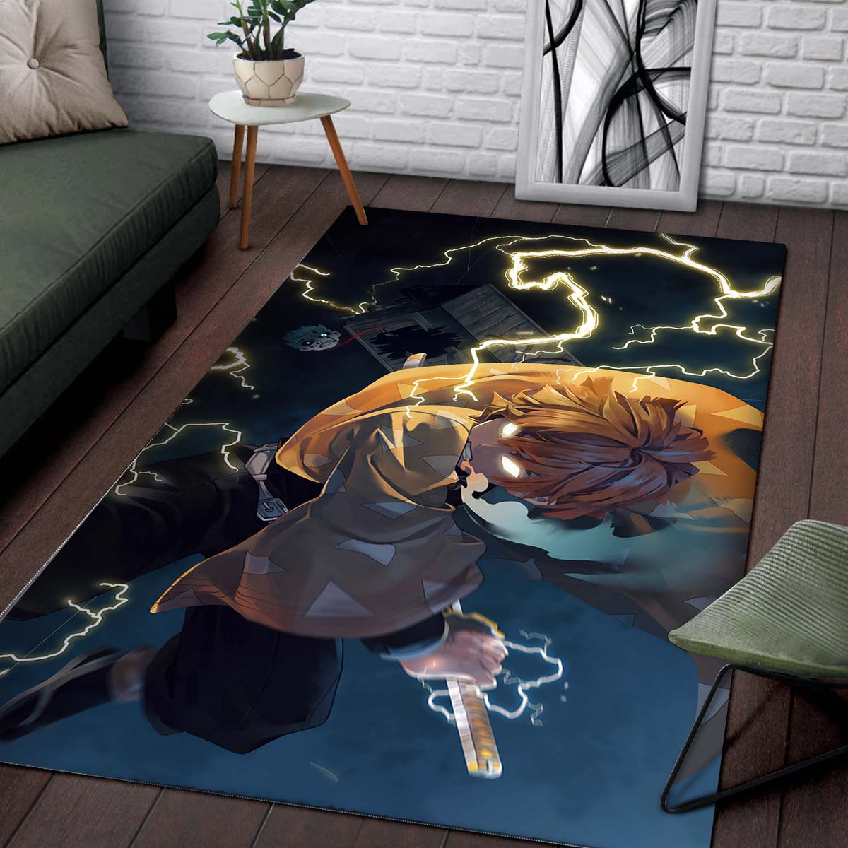 Zenitsu Agatsuma Teppich Ver 1 2