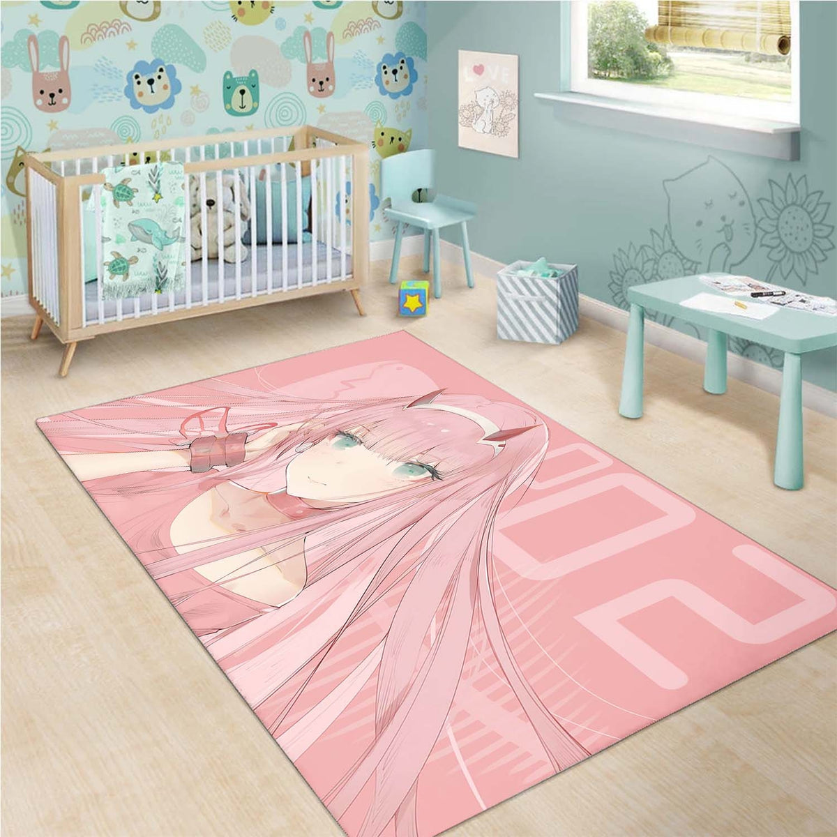 Zero Two Pink Teppich