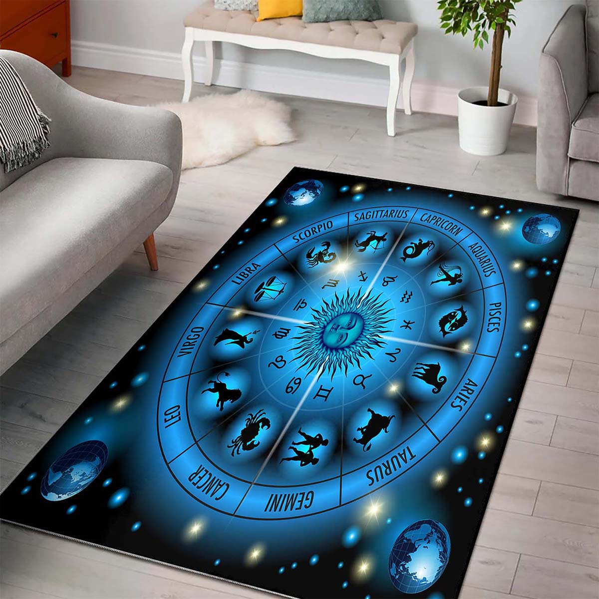 Zodiac Signs Clp230985 Teppich 3