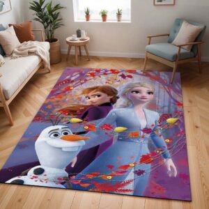 Anna Elsa Olaf Die Eiskönigin - Frozen Disney 1001 Teppich - TOK