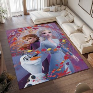 Alternative view of Anna Elsa Olaf Die Eiskönigin - Frozen Disney 1001 Teppich - TOK