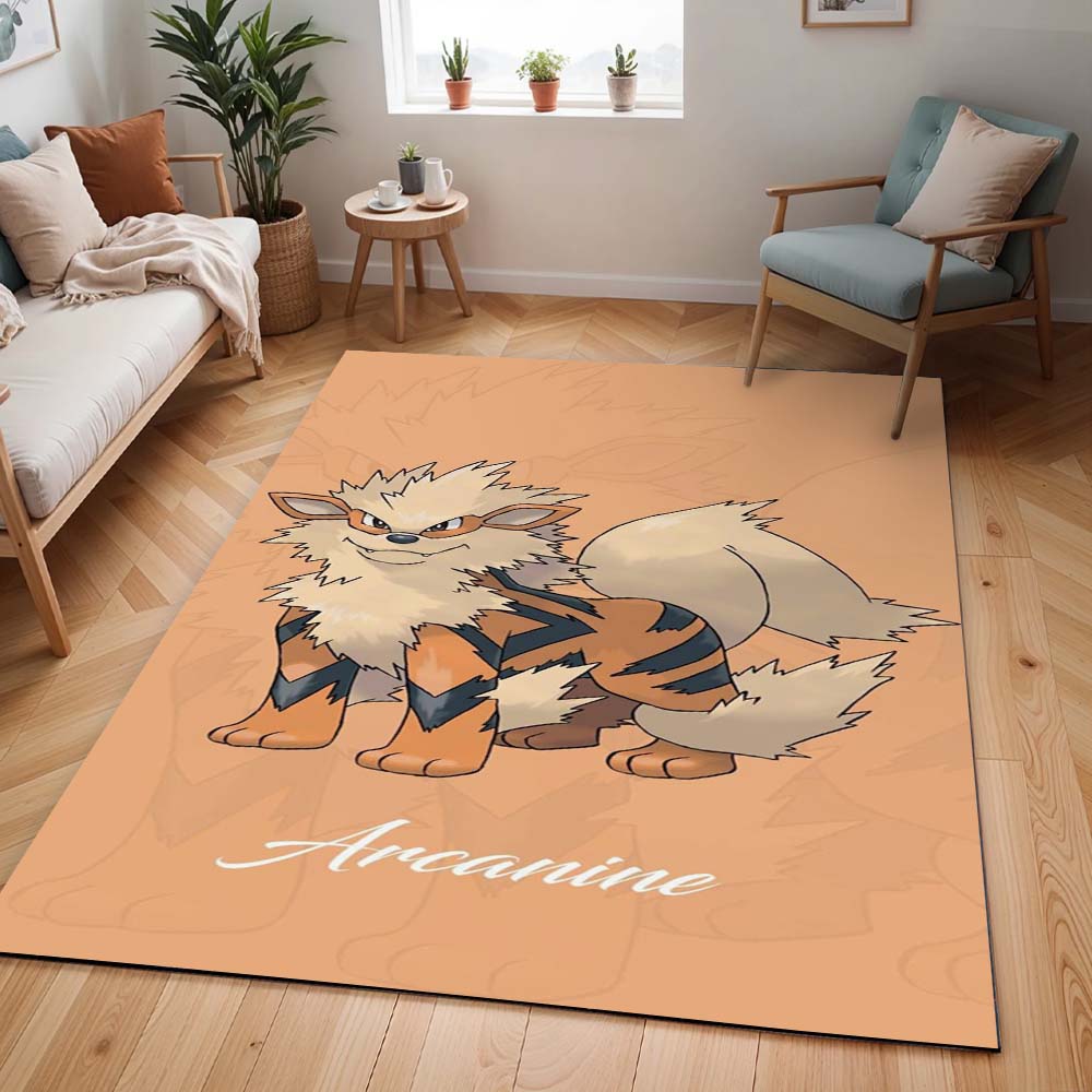 Arkani Pokémon Die Legende - Arcanine Pokemon The Legend 5 Teppich - TOK