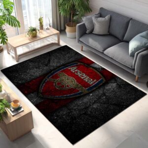Alternative view of Arsenal FC Champions League 110 Teppich