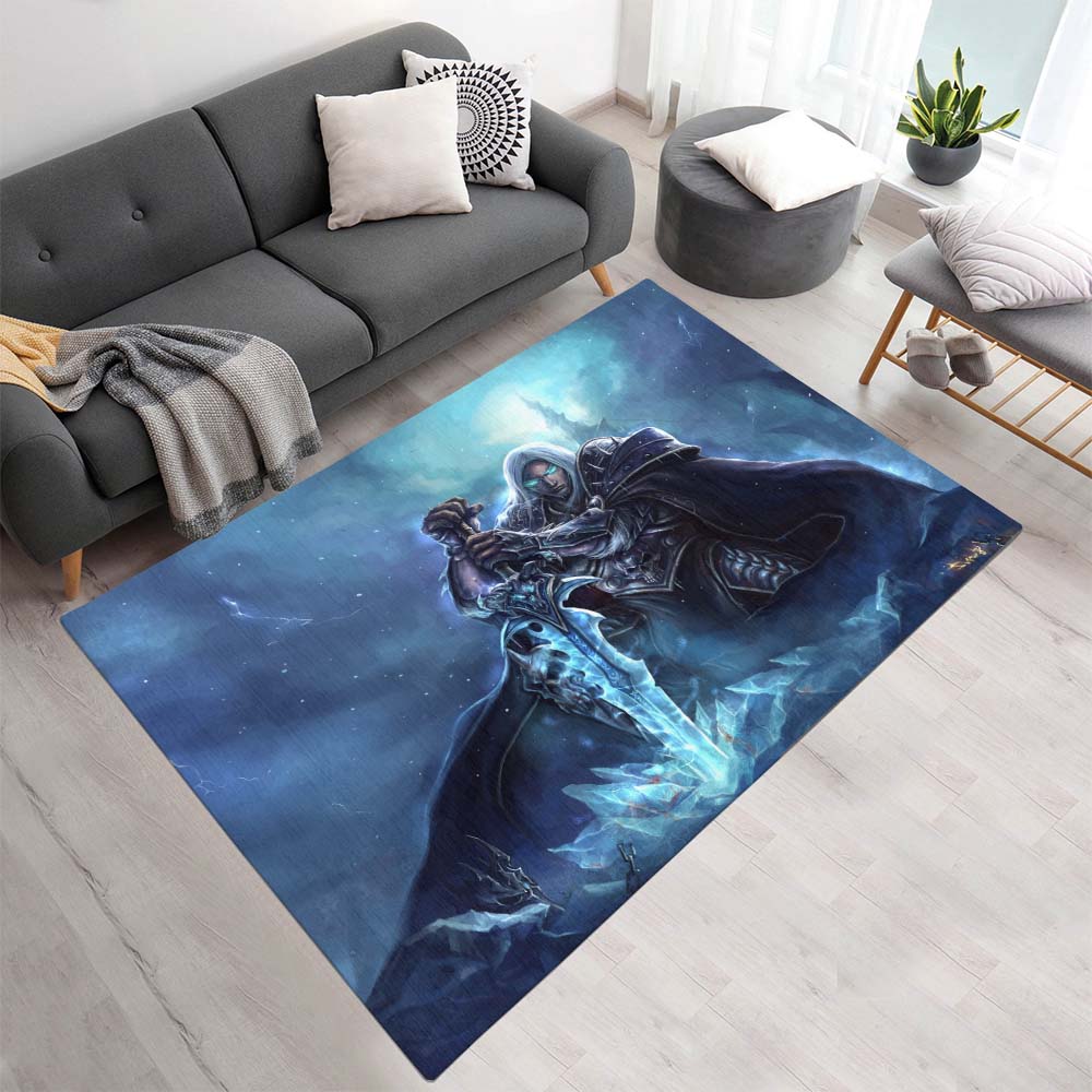 Arthas Menethil Der Lichkönig World of Warcraft WOW Teppich - TOK