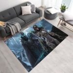 Arthas Menethil Der Lichkönig und Sylvanas Windläufer World of Warcraft WOW Teppich – TOK