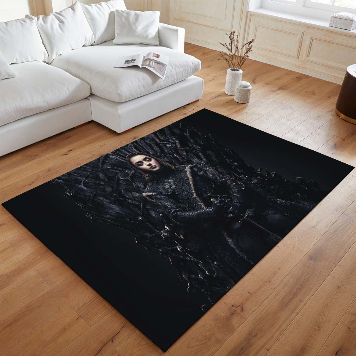 Arya Stark Game of Thrones Haus Stark Teppich - TOK – Bild 2