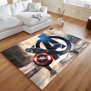 Alternative view of Avengers – Age of Ultron – Captain America Superheld Teppich - TOK