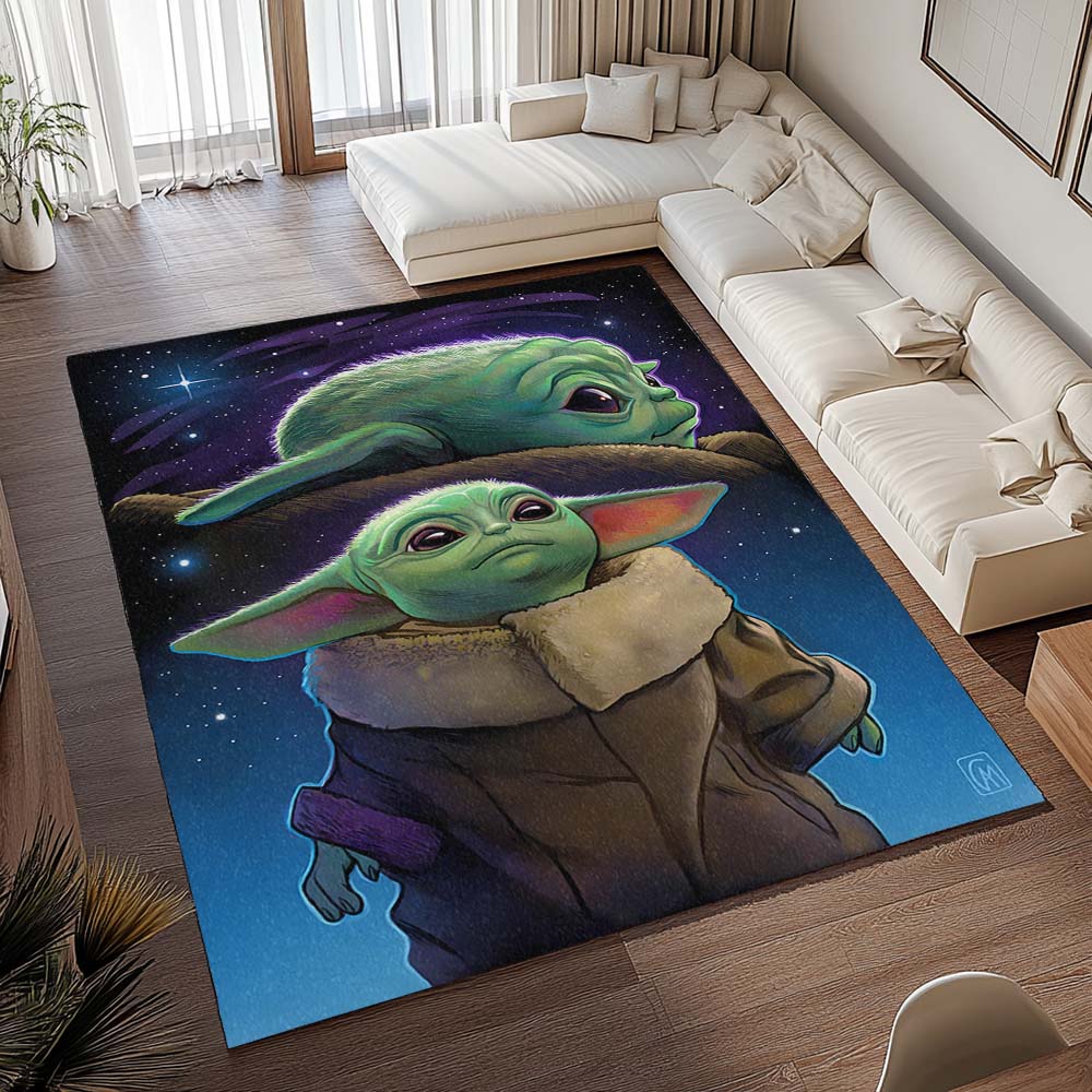 Baby Yoda Grogu Star Wars 14 Teppich - TOK – Bild 2