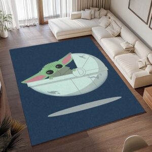 Alternative view of Baby Yoda Grogu Star Wars 7 Teppich - TOK