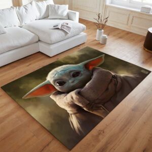 Alternative view of Baby Yoda Star Wars 6 Teppich - TOK