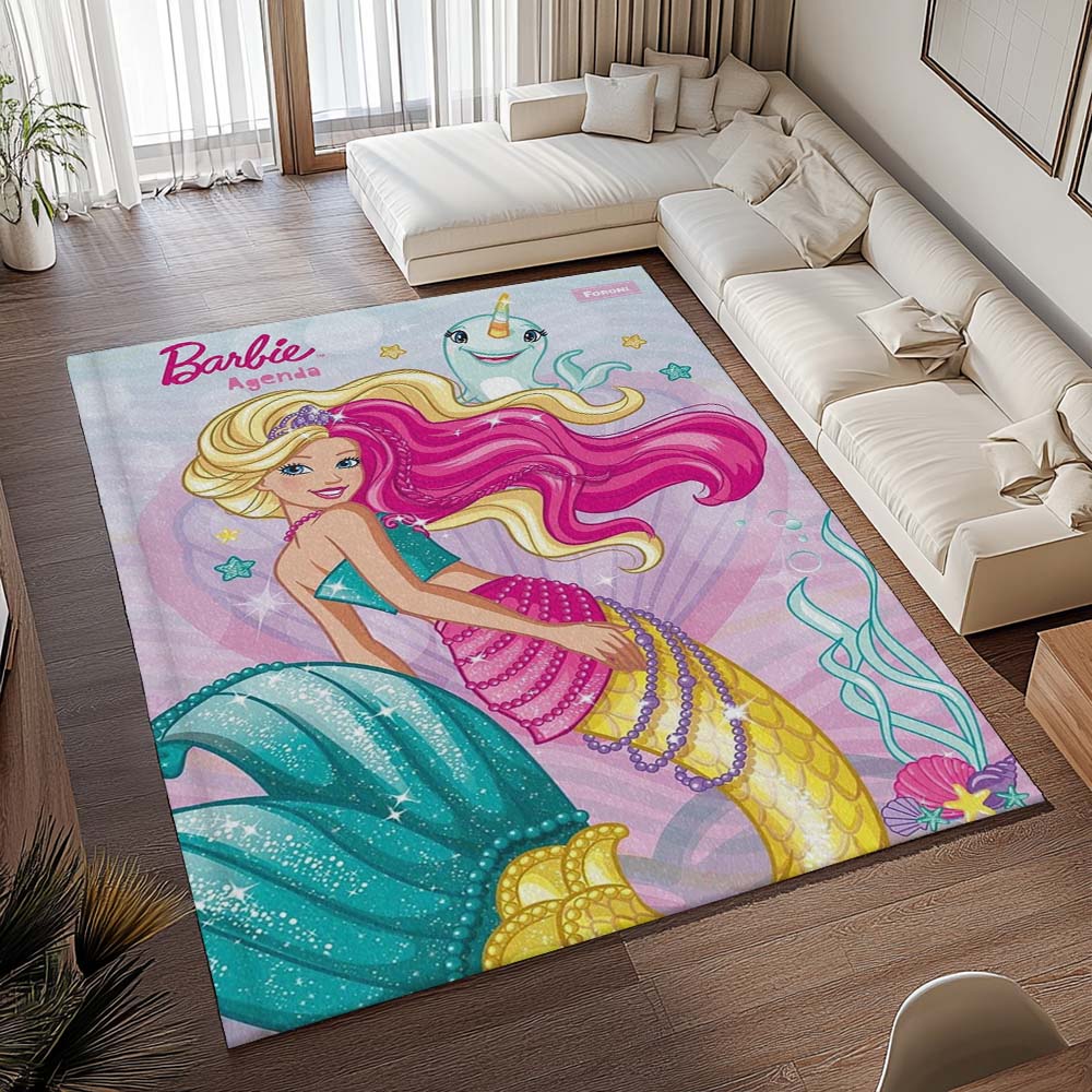 Barbie – Meerjungfrau Teppich - TOK – Bild 2