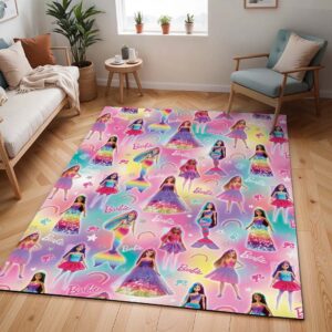 Barbie – Regenbogen Teppich - TOK