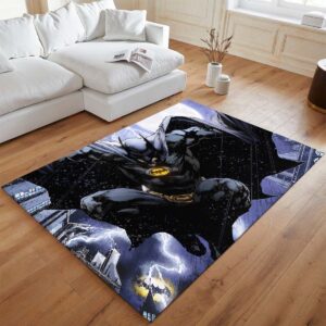 Alternative view of Batman in der dunklen Nacht 2 Teppich - TOK