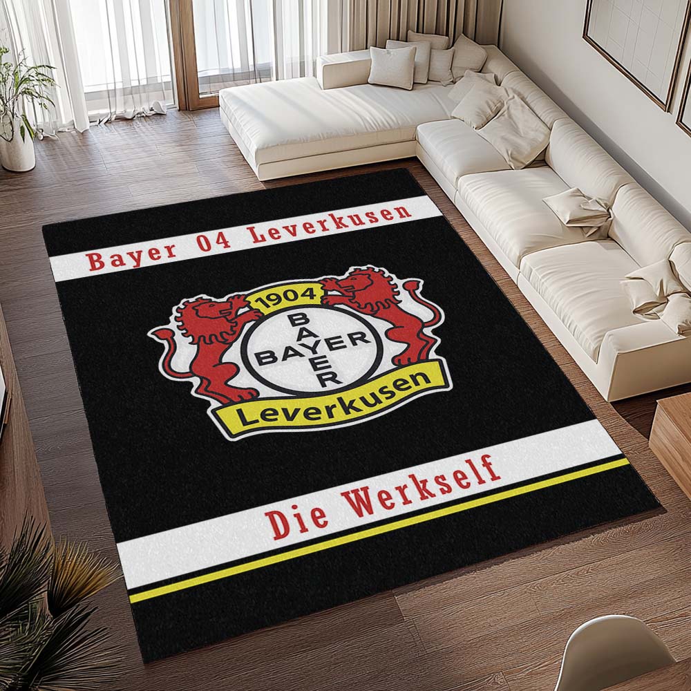 FC Bayer 04 Leverkusen - B04 Teppich 22 - Teppich für Fans – Bild 2