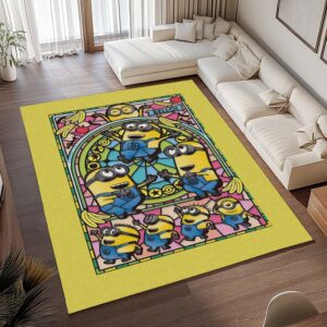 Alternative view of Bello – Minions mit Banane Teppich - TOK