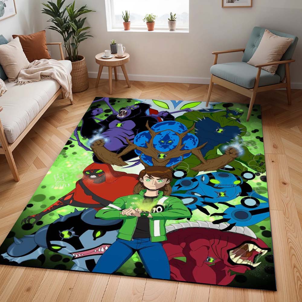 Ben 10 – Alle Charaktere 03 Teppich - TOK