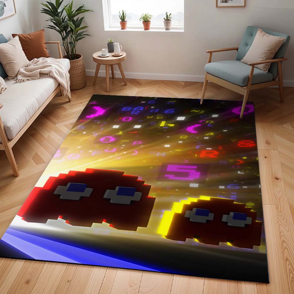 Blinky und Clyde Geist Pacman-Spiel Teppich - TOK