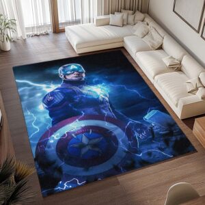 Alternative view of Captain America – Hammer Teppich - TOK