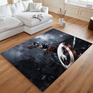 Alternative view of Captain America – Marvel 02 Teppich - TOK