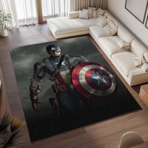 Alternative view of Captain America – Marvel 06 Teppich - TOK