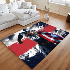 Alternative view of Captain America – Marvel 07 Teppich - TOK